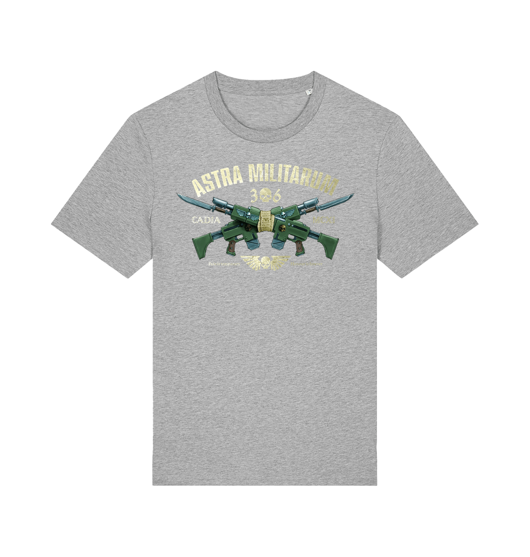 Heather Grey Printed T-shirt